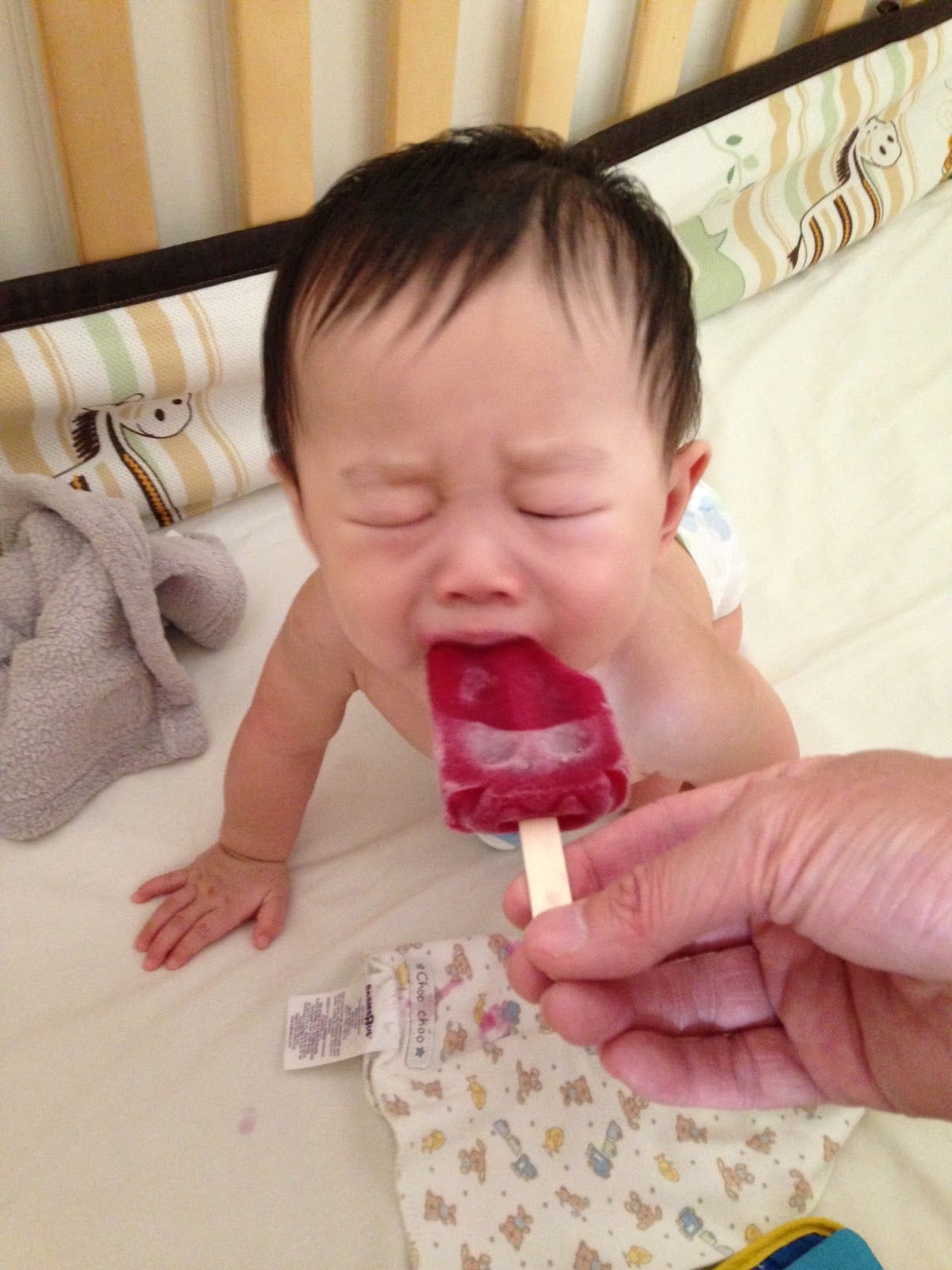 好冰喔！