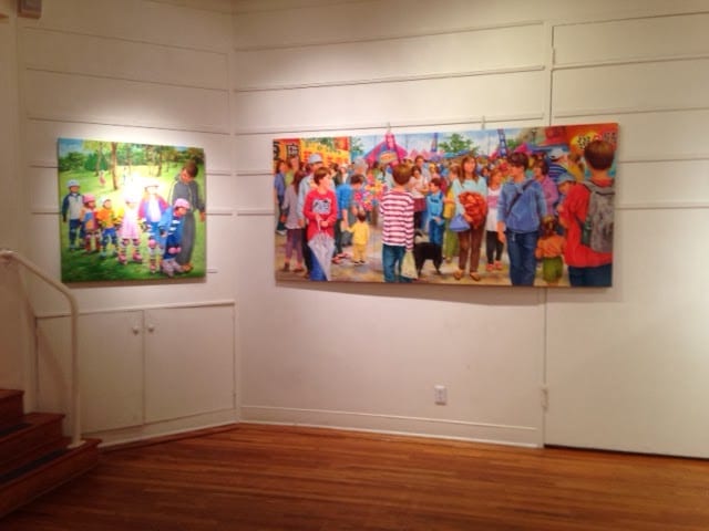 Neo Art League exhibition at Whittier Art gallery