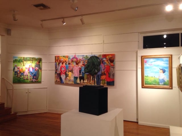 Neo Art League exhibition at Whittier Art gallery