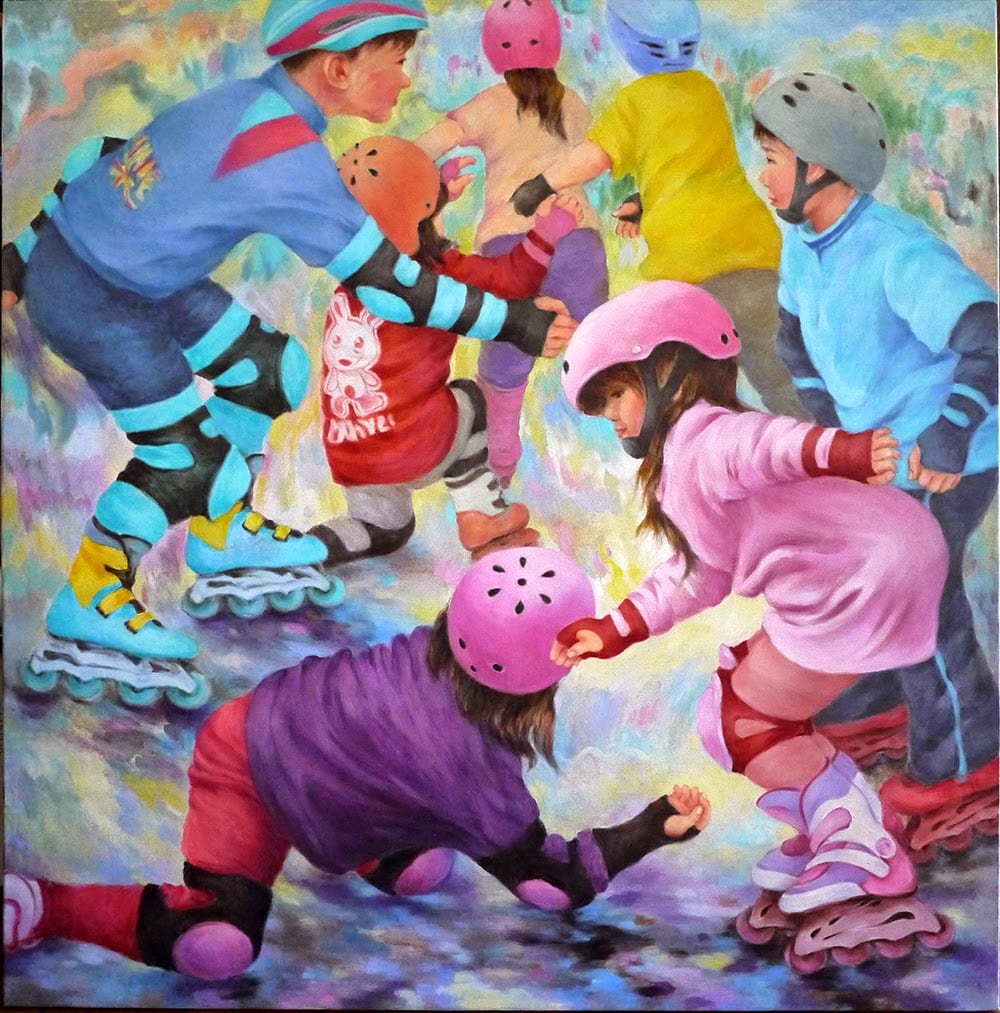 洛杉磯新藝畫會新年開展