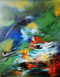 Frolicking Koi（鶼鰈情深）