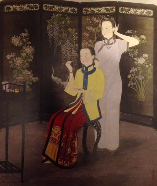 談台灣第一位女性藝術家
